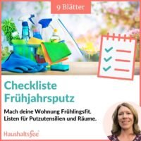 Checkliste Frühjahrsputz (PDF-Download)