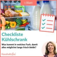 Checkliste Kühlschrank (PDF-Download)