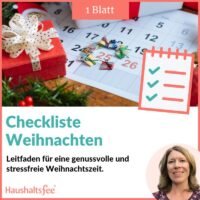 Checkliste Weihnachten (PDF-Download)
